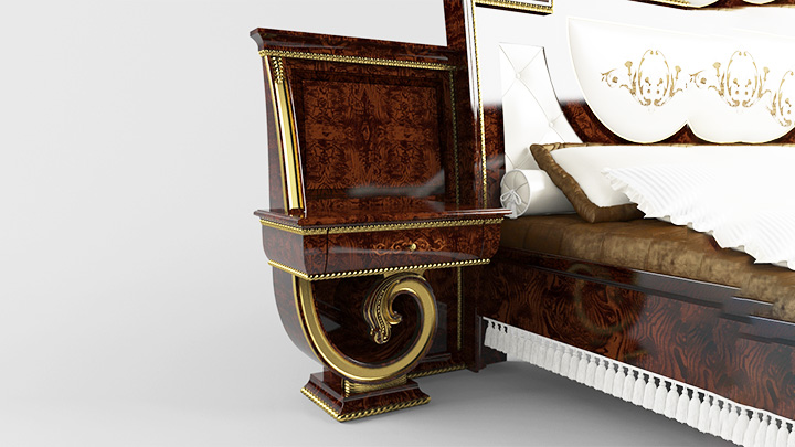 渲染模型_床2507