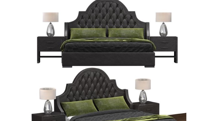 渲染模型_床2525