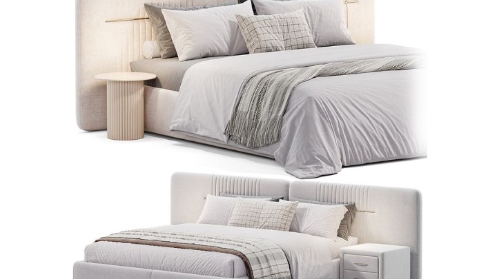 渲染模型_床2526