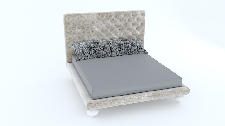 渲染模型_床2531