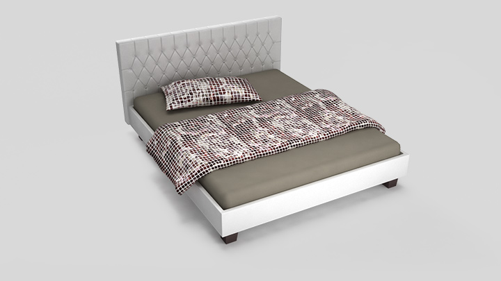 渲染模型_床2537