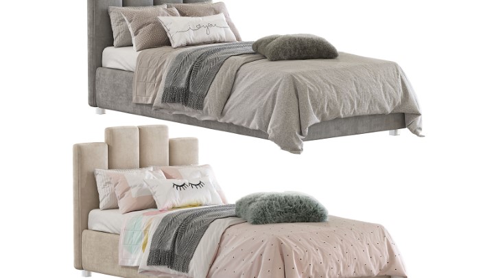 渲染模型_床2618