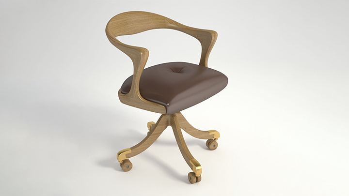 渲染模型_座椅256