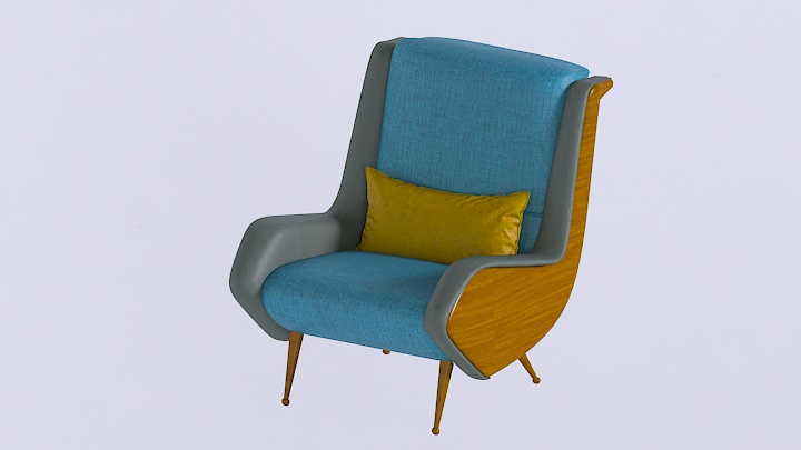 渲染模型_座椅328