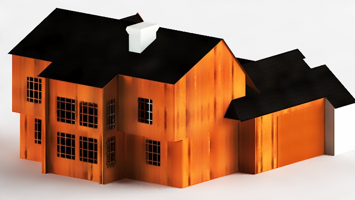 渲染模型_建筑201