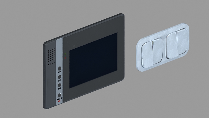 渲染模型_开关027