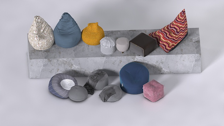 渲染模型_懒人沙发014