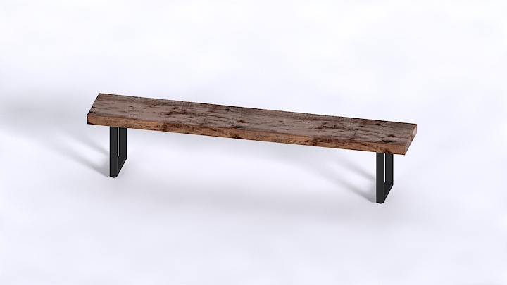 渲染模型_户外凳子019