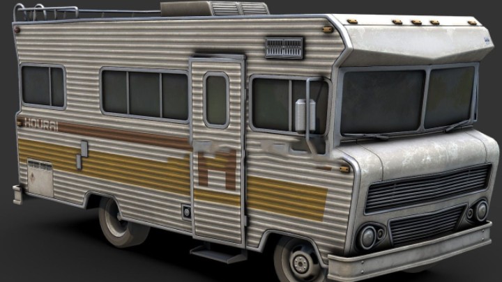 渲染模型_房车003