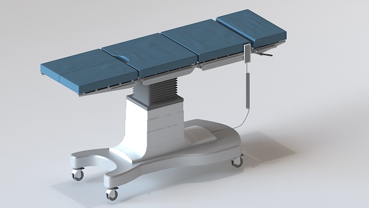 渲染模型_手术桌001