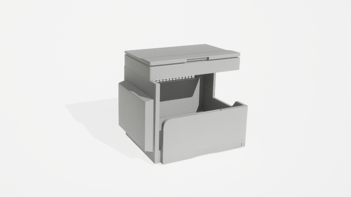 渲染模型_打印机019