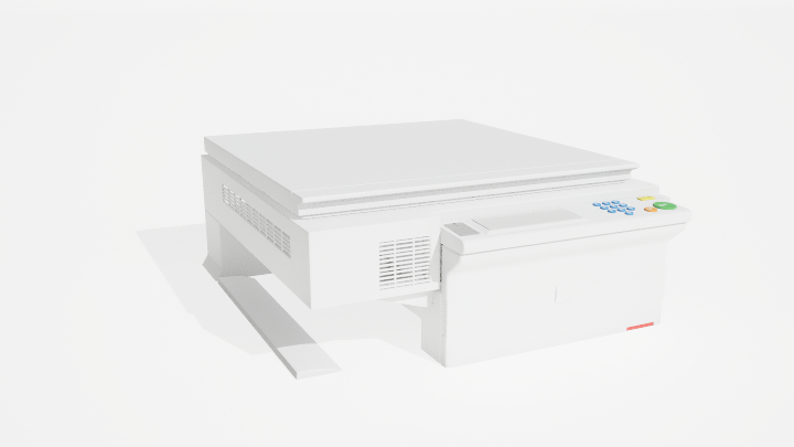 渲染模型_打印机026