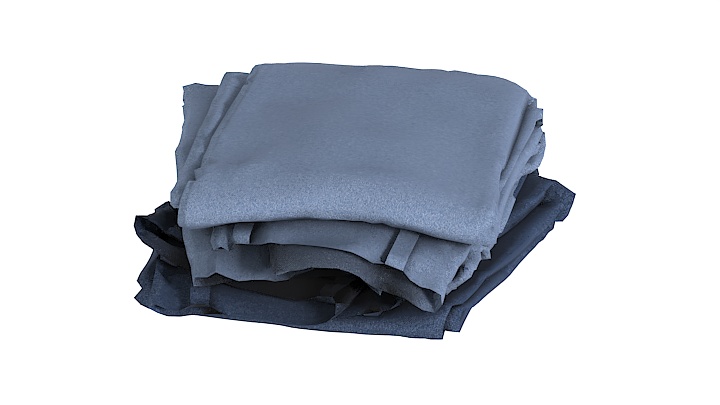 渲染模型_折叠裤子002