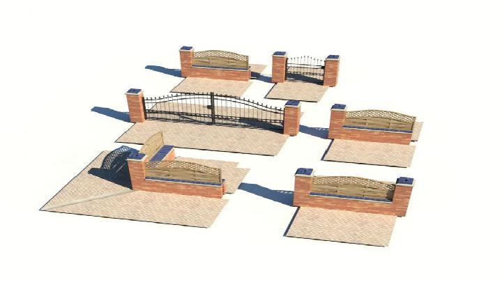 渲染模型_护栏017