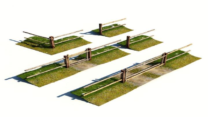 渲染模型_护栏021