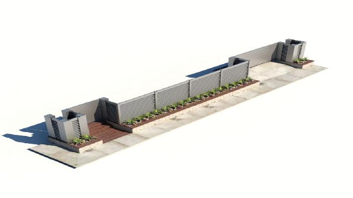 渲染模型_护栏028