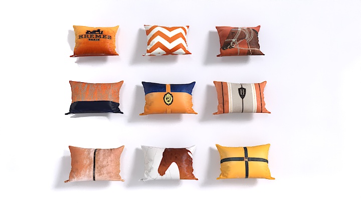 渲染模型_抱枕179