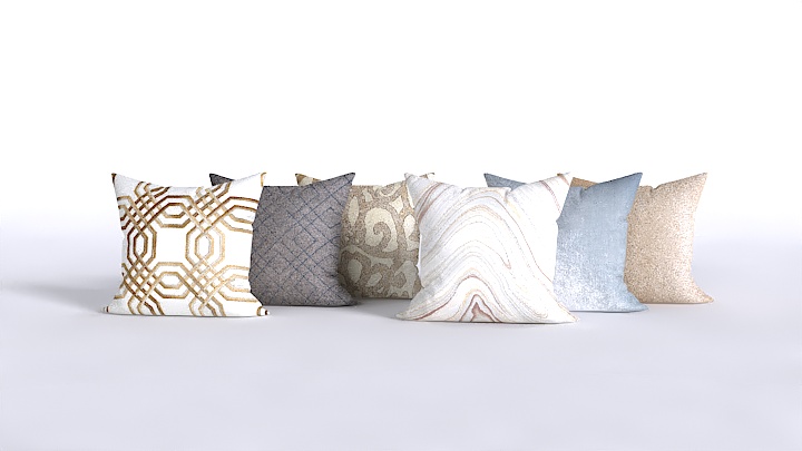 渲染模型_抱枕193