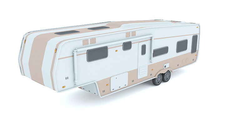 渲染模型_挂车005