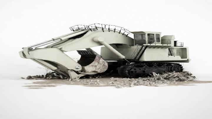 渲染模型_挖机002