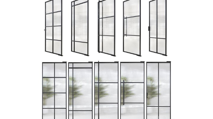 渲染模型_推拉门001