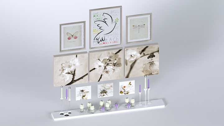 渲染模型_摆件308