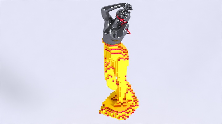 渲染模型_摆件345