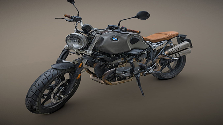 渲染模型_摩托005