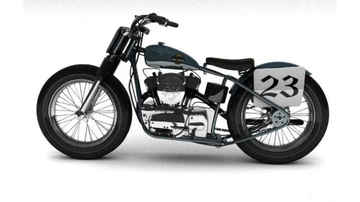 渲染模型_摩托车032