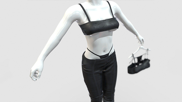 渲染模型_服装019