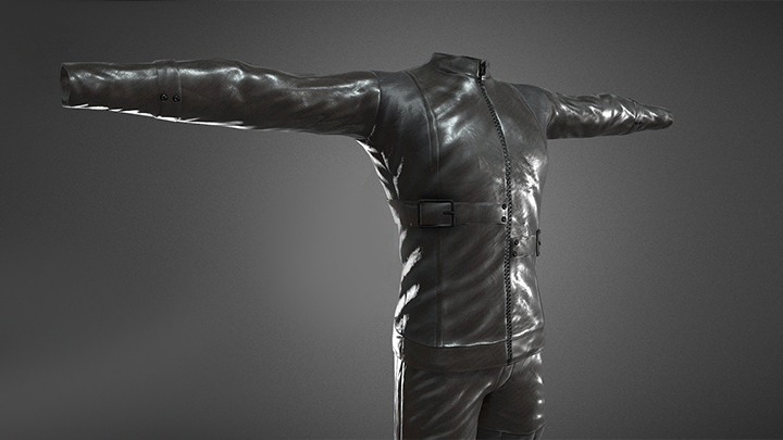 渲染模型_服装020