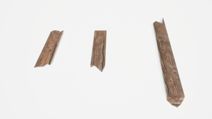 渲染模型_木棒001