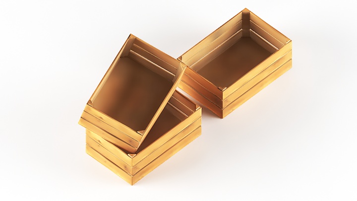 渲染模型_木箱005