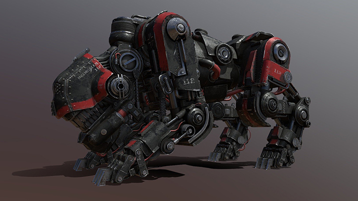 渲染模型_机器人014