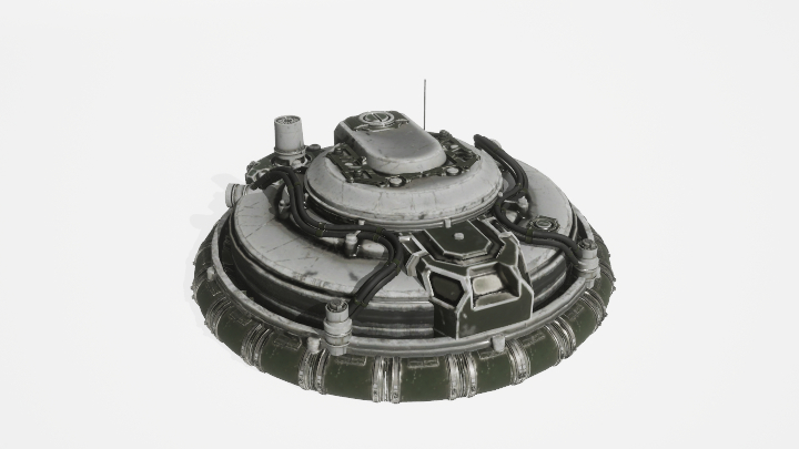 渲染模型_机械012