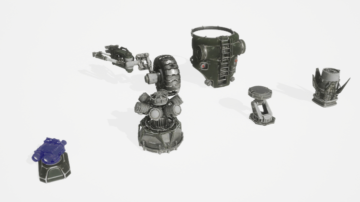 渲染模型_机械016