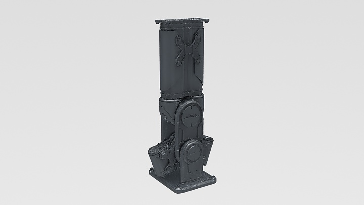 渲染模型_机械构件007