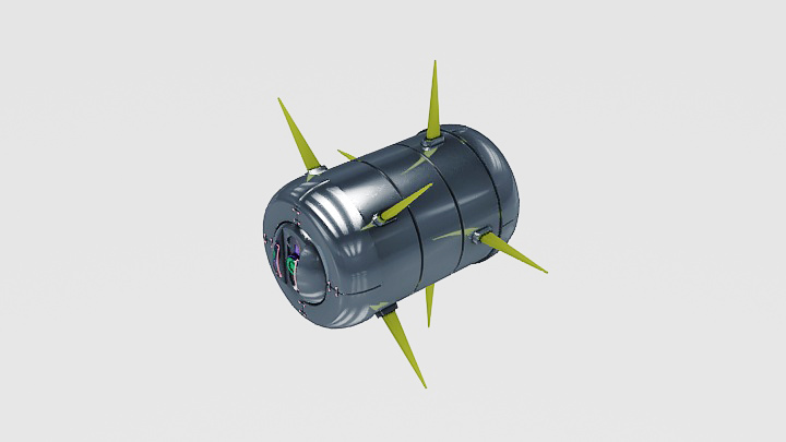 渲染模型_机械构件027