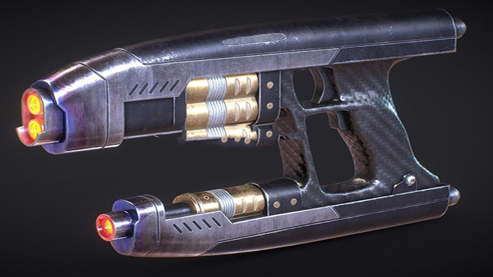 渲染模型_枪械011