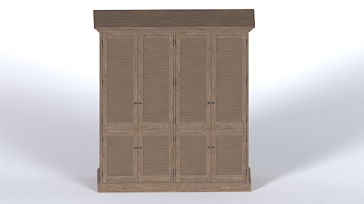 渲染模型_柜子2138