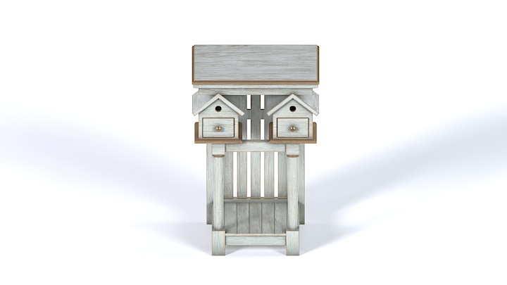 渲染模型_柜子2145