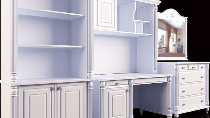 渲染模型_柜子2151