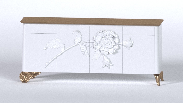 渲染模型_柜子2162