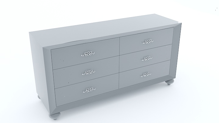 渲染模型_柜子2217