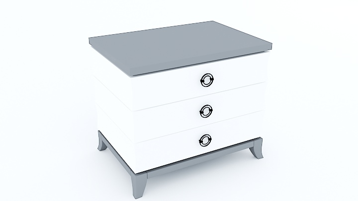 渲染模型_柜子2226