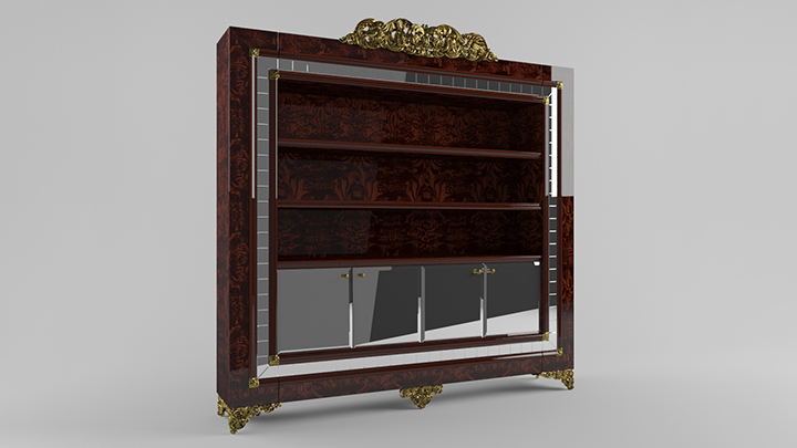 渲染模型_柜子2254