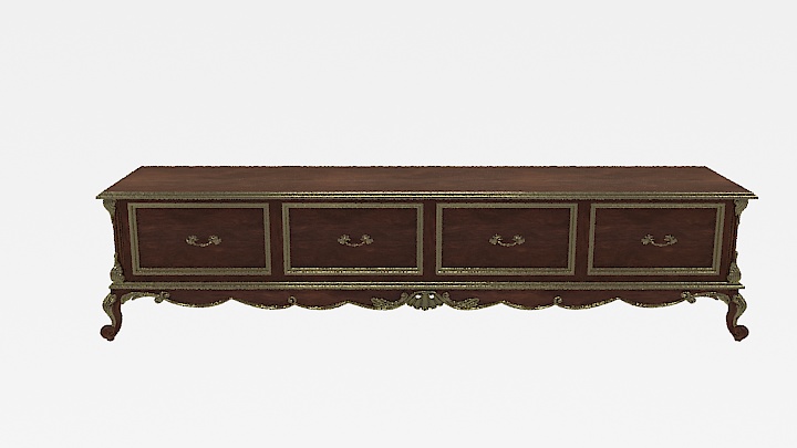 渲染模型_柜子2281