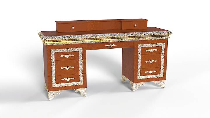 渲染模型_柜子2302