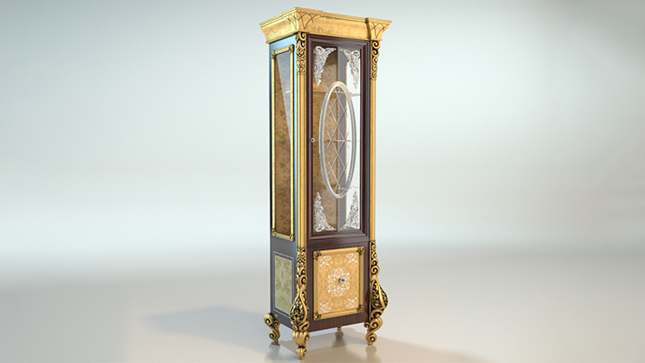 渲染模型_柜子2308