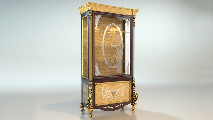 渲染模型_柜子2309